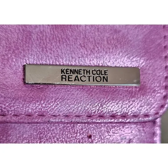 #101 Kenneth Cole Reaction envelope wallet, pink - Picture 9 of 9